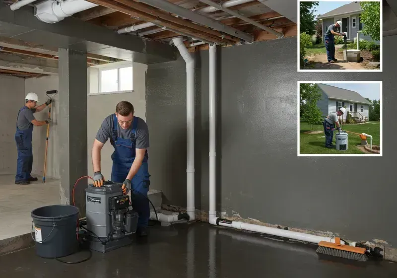 Basement Waterproofing and Flood Prevention process in Burton, OH